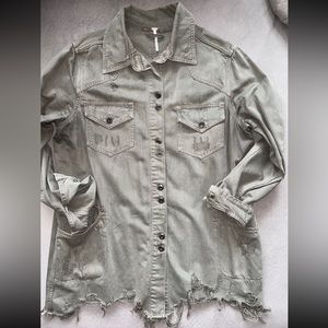 Free People Denim Jacket